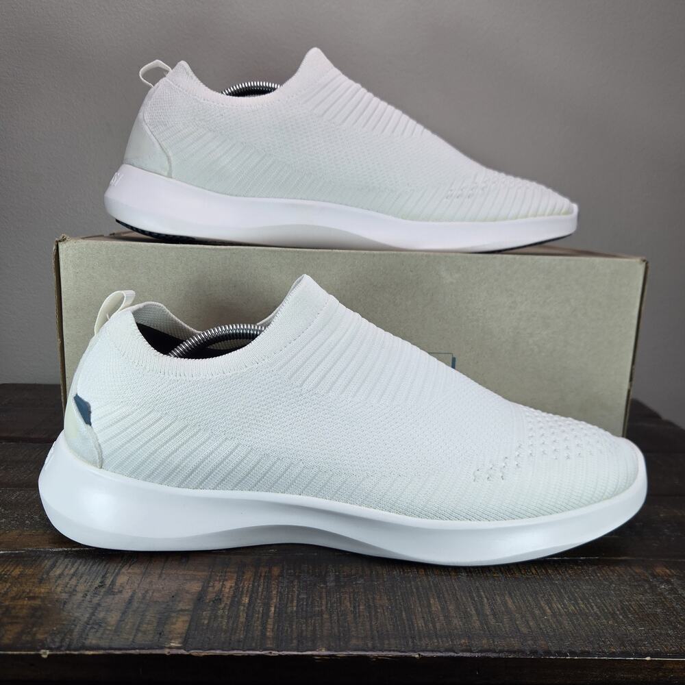NEW Vessi Everyday Move Slip On Mens Size 13 Waterproof Shoe Sneaker Polar White